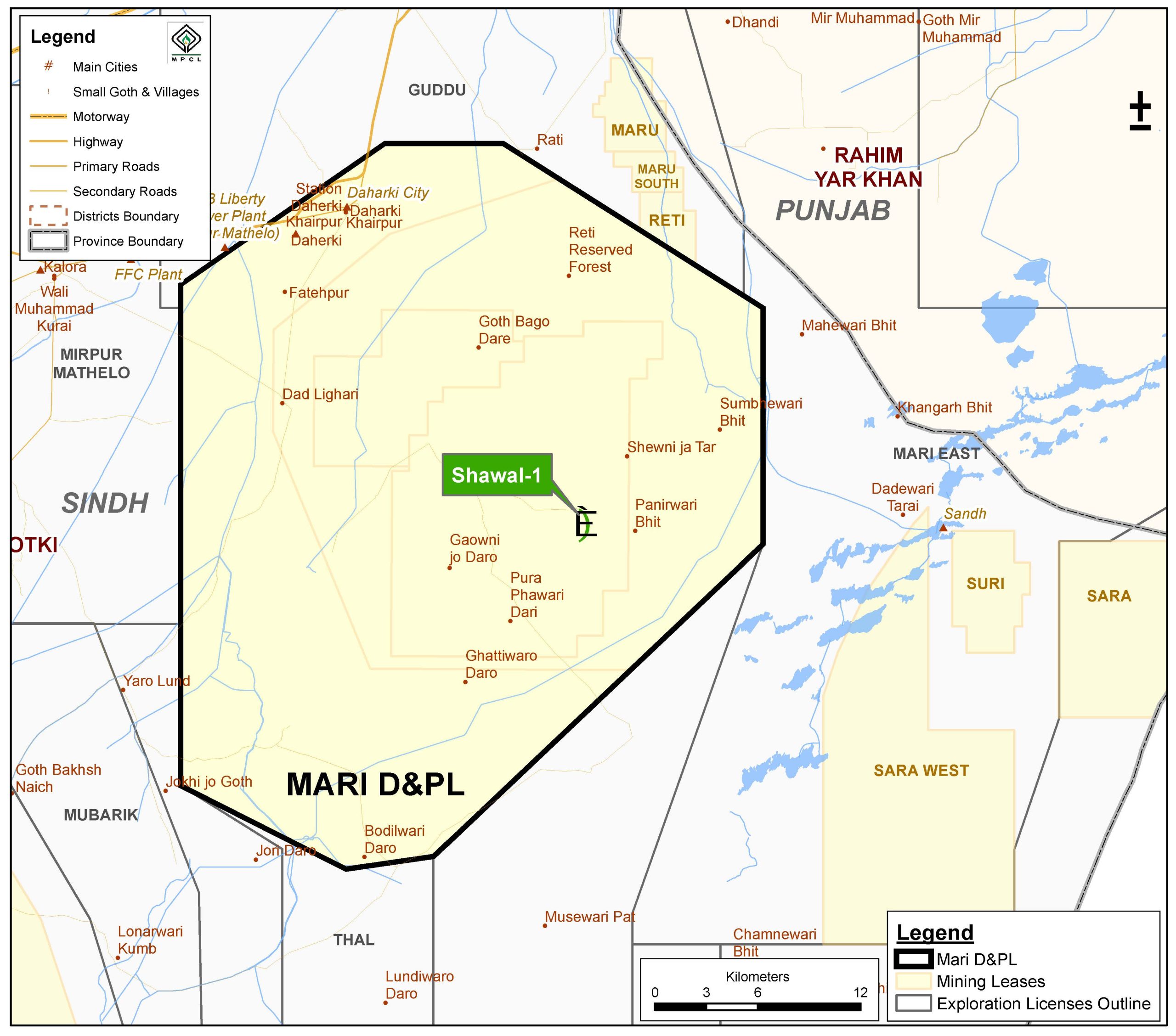 Mari Energies announces an oil discovery at exploration well shawal-1